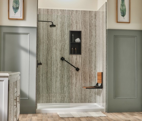 KOHLER LuxStone® Showers
